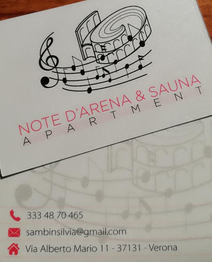 Note D'Arena & Sauna Apartment Verona Bagian luar foto